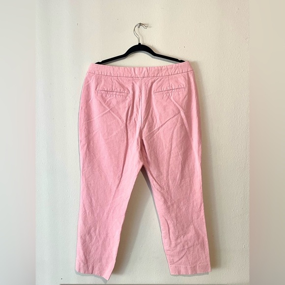 J. Crew Pink Crop Capri Chino Pants - Women's Size 14 - Picture 8 of 8